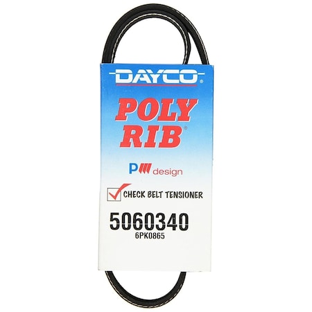 Dayco Poly Serpentine Belt D35-5060340