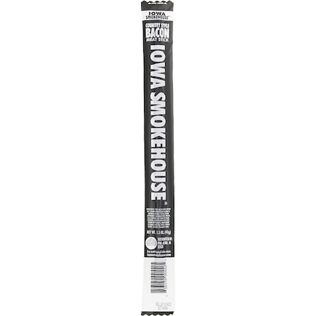 Iowa Smokehouse -m Meat Stick, Bacon, 1.5 oz IS-1.5CSBA