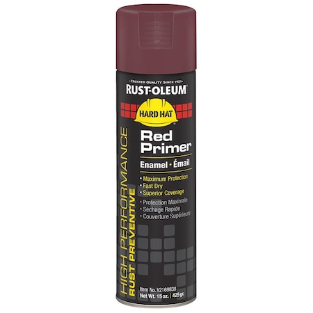 Hard Hat 15 Oz Rust-Oleum Brands Red Primer V2169838