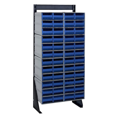 Quantum Storage Systems 48in SINGLE SIDE INTERLOCKING CABINET UNIT QIC-148-64BL