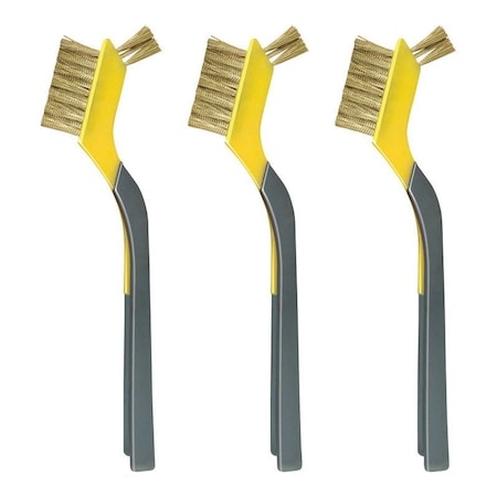 Allway 1/2 in. W X 7 in. L Brass Wire Brush BMB3