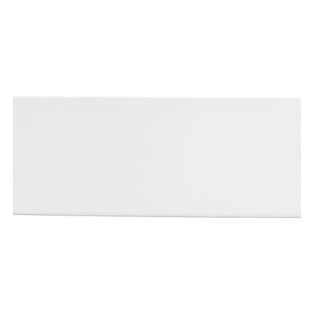 Acrovyn Crash Rail, White, 10 ft L SCR64M949N