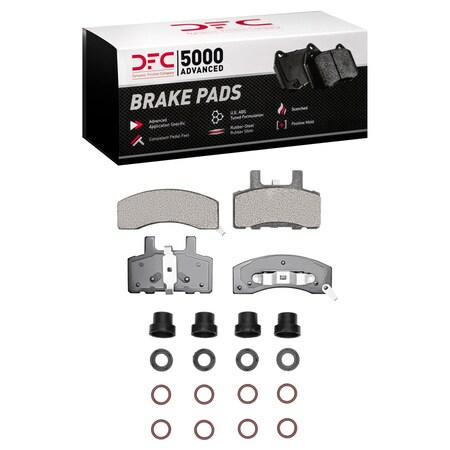 Dfc 5000 Advanced Disc Brake Pad Set,  1551-0370-01