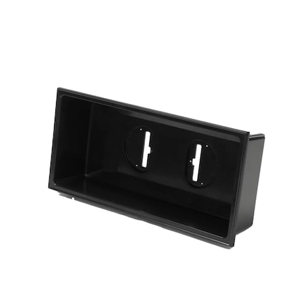 Vollrath 4/3 PLASTIC WELL, BLACK 17755-2