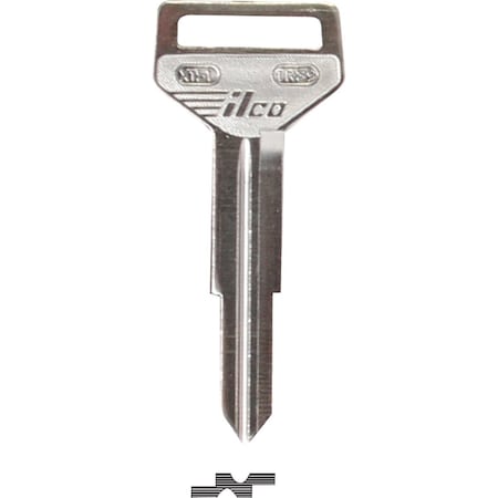 Ilco Toyota Nickel Plated Automotive Key TR39 / X151, 10PK IAF01116002