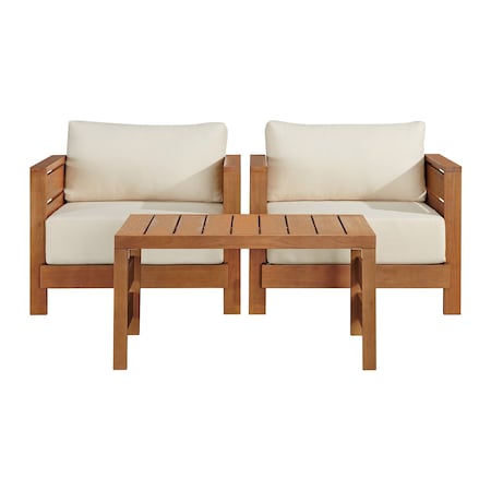 Alaterre Furniture Barton Weather-Resistant Set of 2 Outdoor Patio Furniture Set with 2 Chairs and Small Coffee Table 80-OUTD-WD-CH-SET2