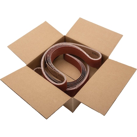 Grizzly 2" X 42" Ceramic Abrasive Belt 80 Grit, 10PK T34171