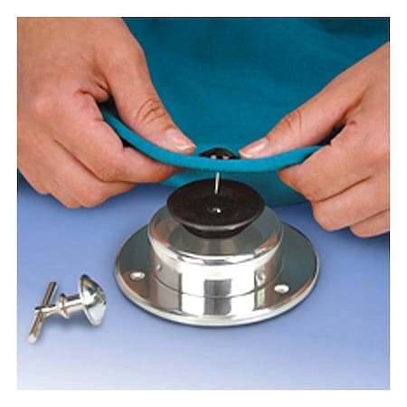 Specialty Store Services SecurityTag, Steel, Silver, 1inH, 3inW 8366