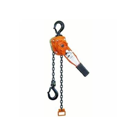 Cm Series 653 Lever Chain Hoist, 3/4 Ton Capacity, 10 ft Lifting Height, 1 Fall, 51 lb¬∑ft 175-5311A