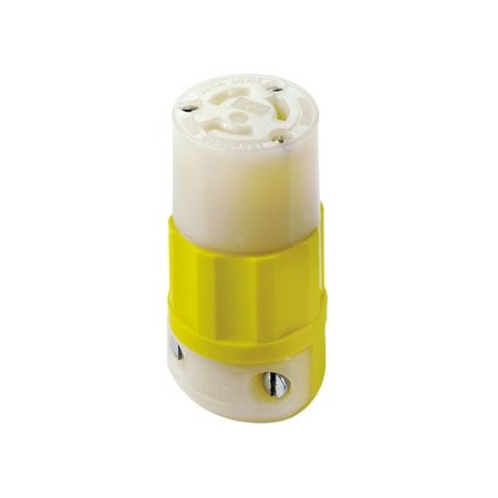 Leviton Industrial Grade Connector 15 Amp, 250 Volt 4579-CY