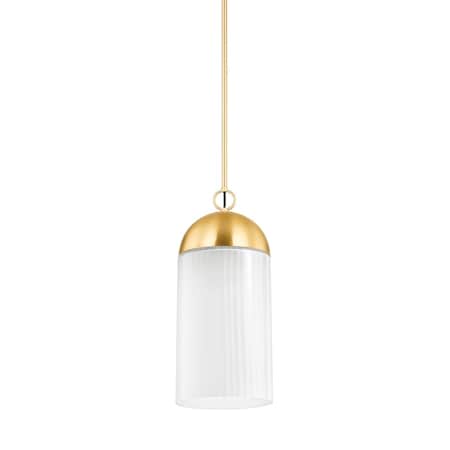 Mitzi Emory 1 Light Pendant 22 In. Aged Brass H796701-AGB