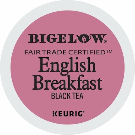 Bigelow English Breakfast Black Tea K-Cup, Black Tea, Caffeinated, 4PK 5000363676