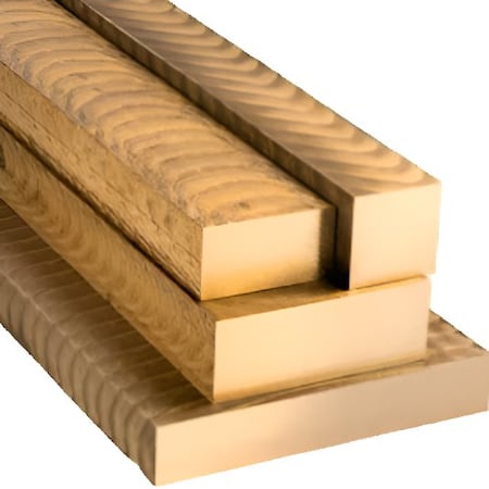 Southern Copper C932 Bearing Bronze Rectangle Bar 0.5 in Thickness 6.0 in Width 84 in Length C932REC500-6-84