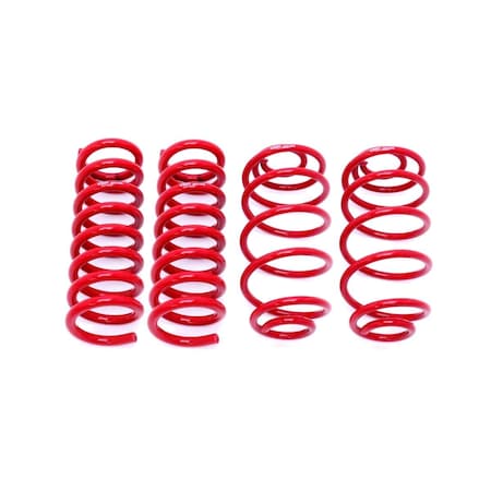 Bmr Suspension SP030R Suspension Lowering Springs 1 in. Drop Red 196772 GM ABody BMRSP030R