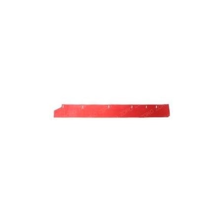 Powerboss REPLACEMENT SQUEEGEE, FRONT RED GUM 3331323