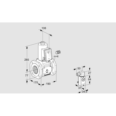 Honeywell Kromschroder VAS665F05NW3B/P2/PP KS88204936
