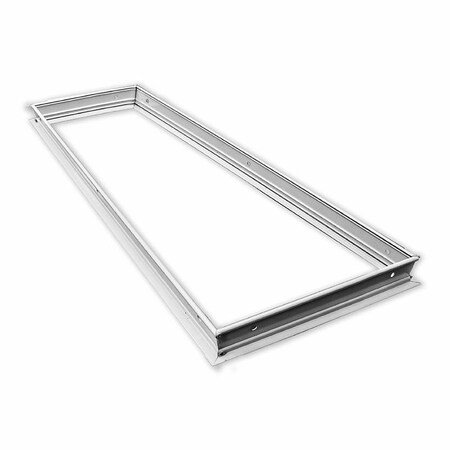 Westgate RECESSED MOUNTING FRAME FOR 1X4 BACK-LIT PANEL, White LPNG-RMK-1X4