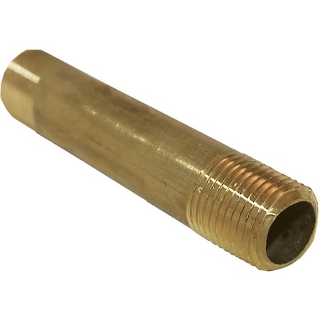 Westlake Pipe & Fittings 1/8''x2'' Brass Nipple 17-9315