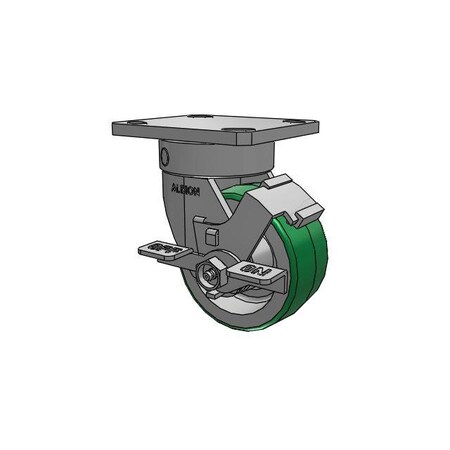 Albion Caster, Kingpinless, 4x2, 110PD04201SFBC 110PD04201SFBC