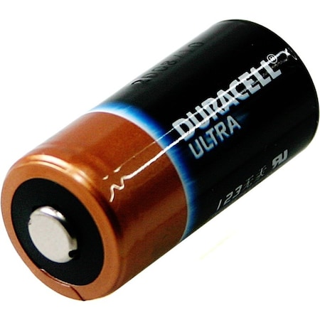 Duracell Duracell ULTRA DL123 Camera Battery - For Camera - Battery Rechargeable - 1550 mAh - 3 V DC, PK2 DL123