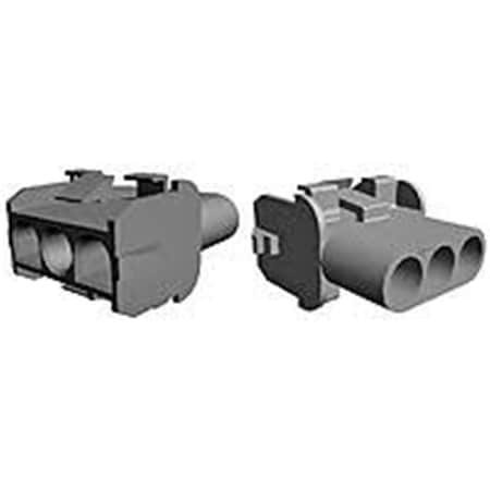 Fivegears 4 Pin Amp Female Receptacle Plug - White FI1189555