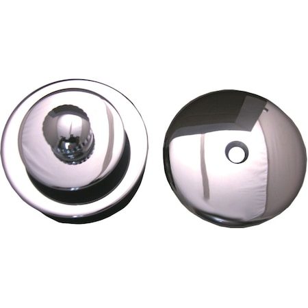Westlake Pipe & Fittings Polished Chrome Push Pull Bath Drain Trim Kit 3/1/4899