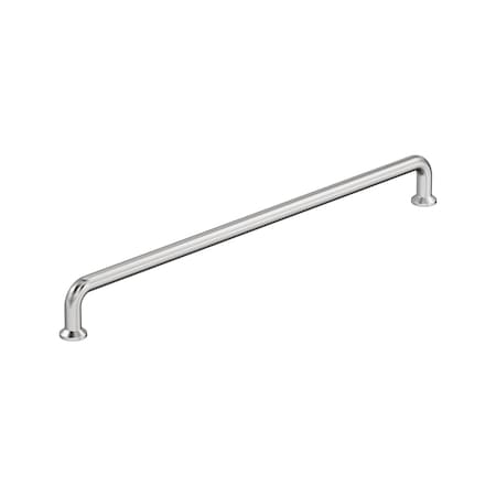 Amerock Factor 12-5/8 inch 320mm Center-to-Center Polished Chrome Cabinet Pull BP3696626