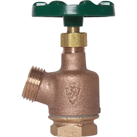 Arrowhead Brass 3/4'' FIP x 3/4'' HT Bent Nose Garden Valve 975LF