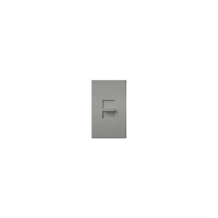 Lutron Nova 600W Single-Pole Incandescent/Halogen Dimmer, Gray NT-600-GR