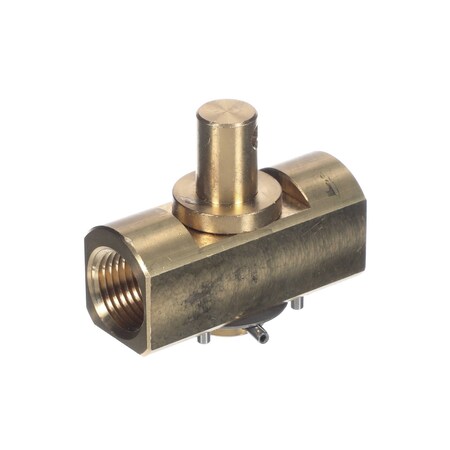 Wood Stone Gas Valve, 1/2in, Brass 7000-0251