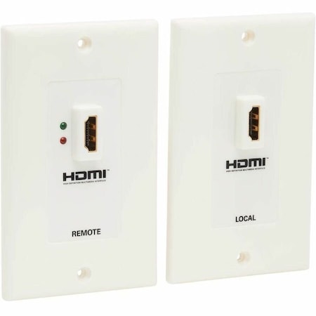 Tripp Lite Display Extender Kit, HDMI, Wall Plate P167-000