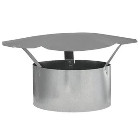 Imperial Rain Cap, 8 in Dia, Galvanized Steel GV0591