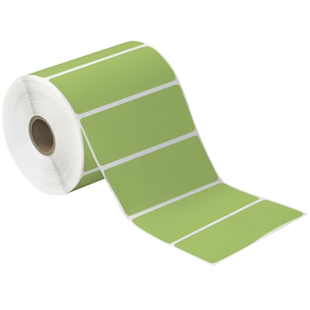 Tape Logic 4 x 1 1/2in Green Desktop Direct Thermal Label, 12PK THD363