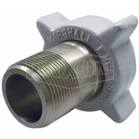 Dixon Filler Coupling, 2-1/4 x 1-1/4 in, Female ACME x MNPT, Steel, Domestic ME121S