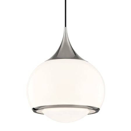 Mitzi Reese 1 Light Pendant 17.25 In. Polished Nickel H281701L-PN