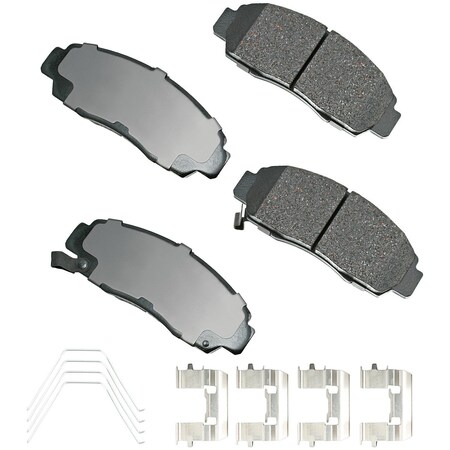 Akebono Street Perf Pad, Asp787A ASP787A