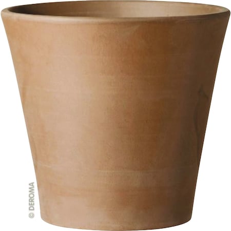 Deroma 10.2'' Grafite Clay Cone Planter M953CPZ