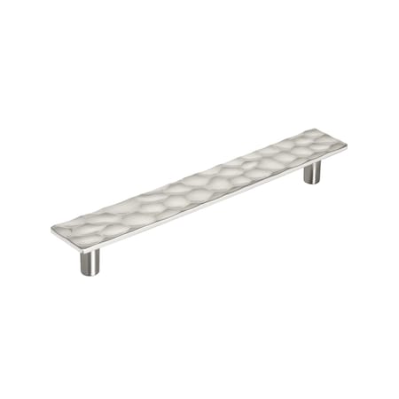 Amerock Kamari 6-5/16 in 160 mm Center-to-Center Satin Nickel Cabinet Pull BP36824G10