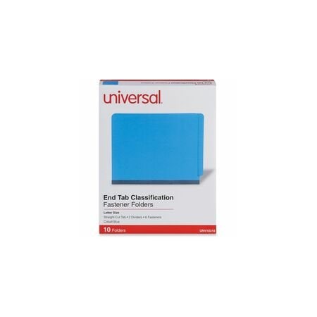 Universal EndTab Classification Foldr, Lttr, 6S, 10PK UNV10318