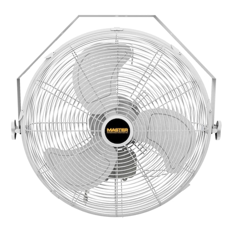 Master MountedFan, White, 18inDia, Aluminum, 3Blade MAC-18WW