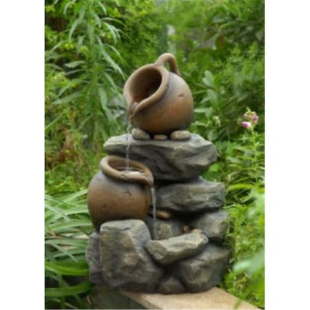 Vaser Designs Small Pots Water Fountain VA2593769