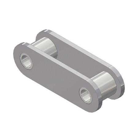 Senqcia Conveyor Series Double Pitch Single Strand Riv Link, C2080H chain, 2 P, 1.53 OAW, .312 Pin C2080RL