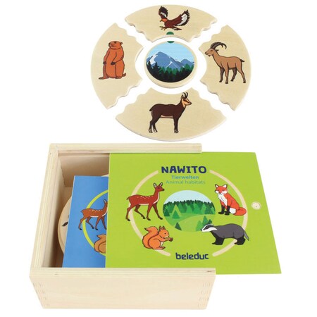 Beleduc Nawito Animal Habitats Puzzles B11580
