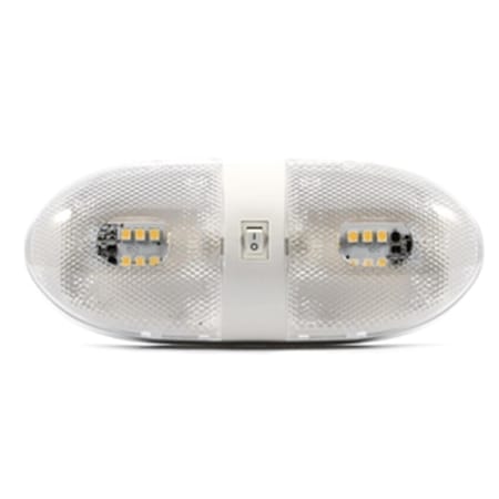 Camco LED Double Dome 12 V DC Light- 320 Lumens 41321