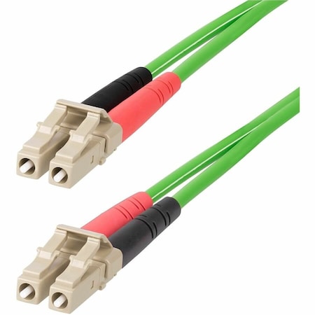 Startech.Com 3m 9.8ft LC to LC UPC OM5 Multimode Fiber Optic Cable, 50/125m Duplex LOMMF Zipcord,  LCLCL-3M-OM5-FIBER