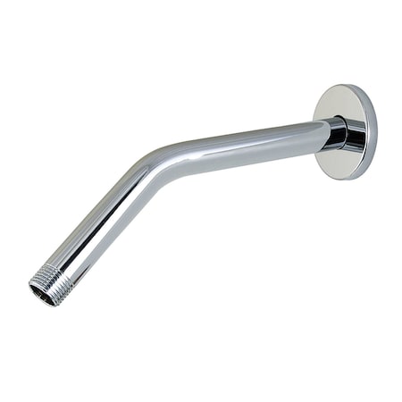 Kingston Brass 10" Shower Arm with Round Flange, Polished Chrome K162R1