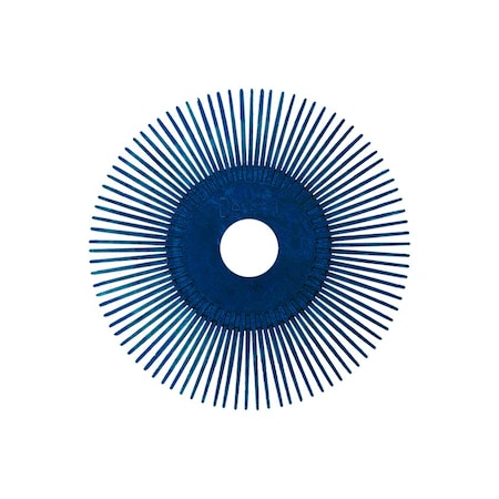 Dedeco SUNBURST 2" TS DISCS BLUE 400 GRIT (A/O), 12PK 2486