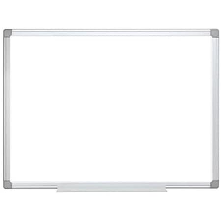 Mastervision 4 x 6 ft. Earth Magnetic Platinum PW Dry Erase Aluminum Frame CR1220790