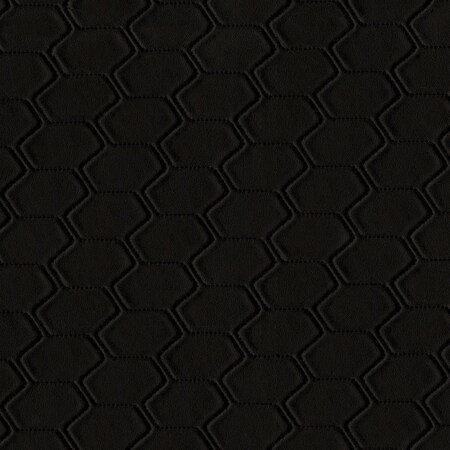 Seamtec Premium Patterned Vinyl, Gloss Leather Grain Pattern, Home Dcor, Marine, Black Cut SEAMGDGEOQ9009FABCU