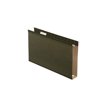Pendaflex FOLDER, HANG, 2inEXP, LGL, GRN, 25PK 4153X2
